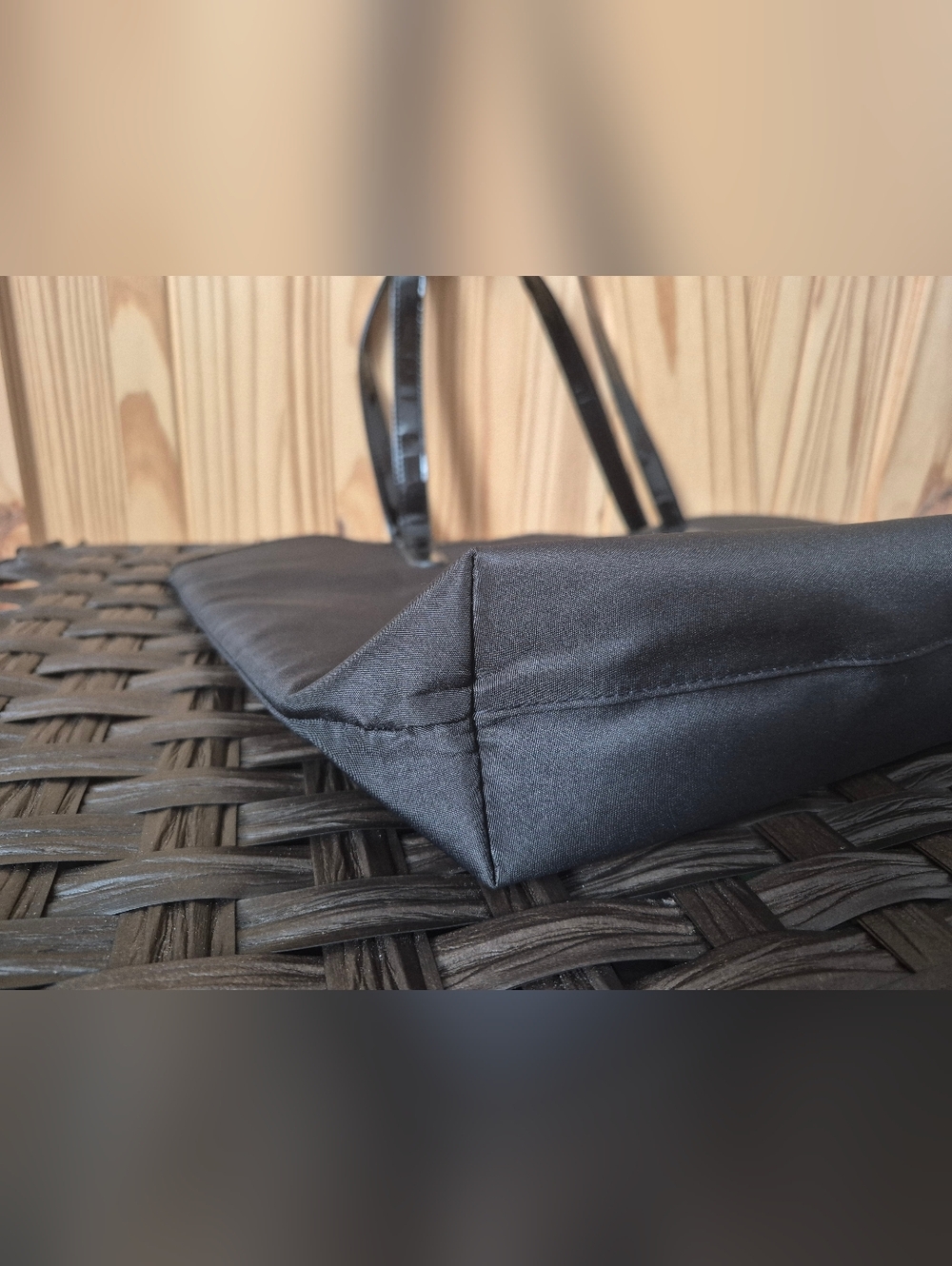 NWOT Lancôme Tote Shopper Bag with Patent Trim - Picture 12 of 16